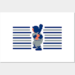 RBI Batter Stripes - Chicago Posters and Art